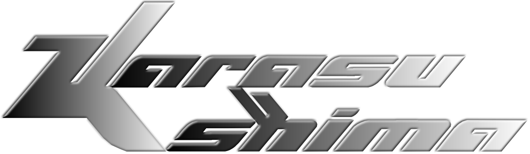 'Karasu Shima' in the Bjork font